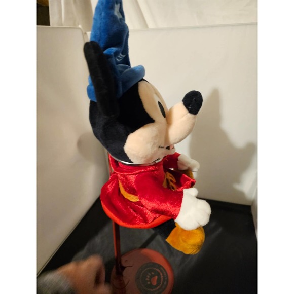 Phunny Walt Disney Fantasi Mickey Mouse Magic Sorcerer Plush Stuffed Animal 1122 - Picture 4 of 6